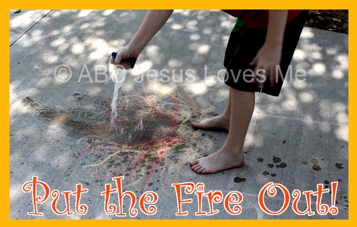 Put the Fire Out Gross Motor Activity